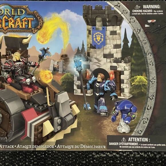 Mega Bloks World of Warcraft 299pc Demolisher Attack Games #91026 - Picture 5 of 7
